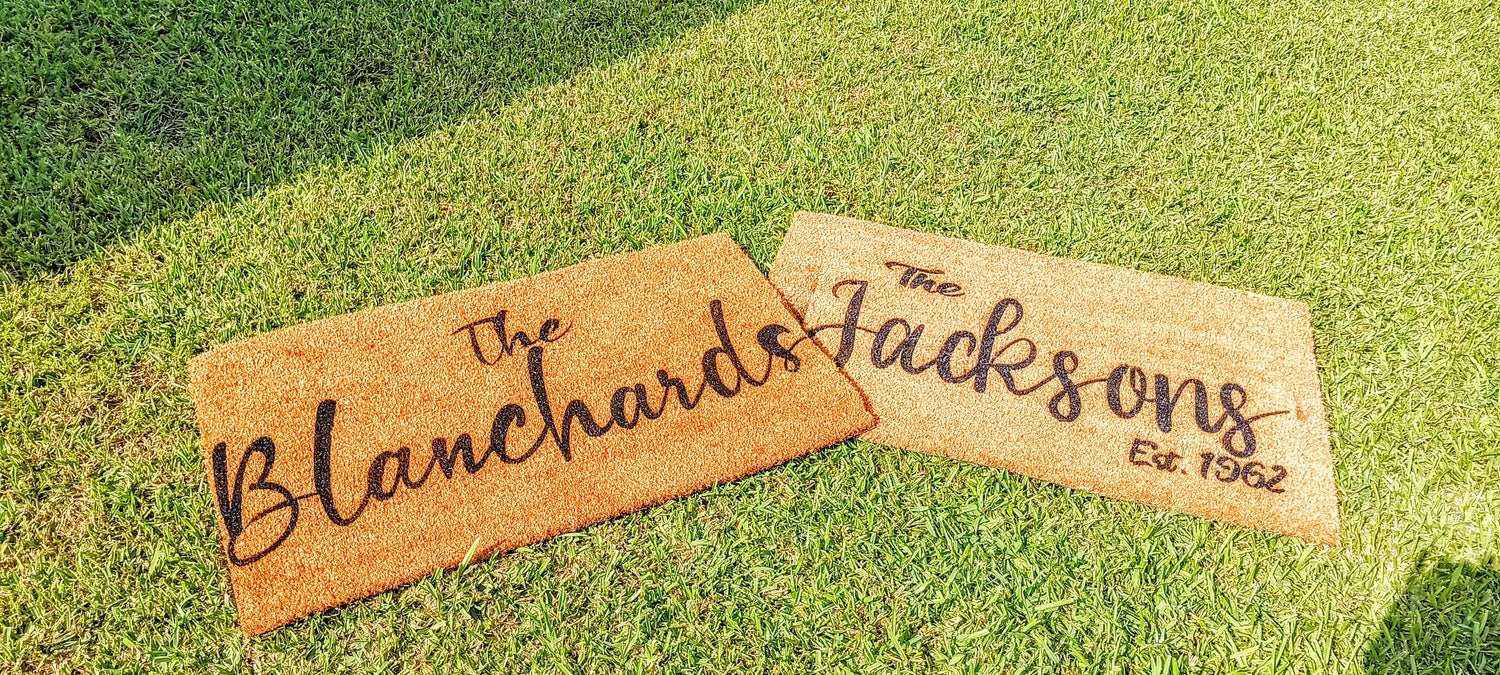 Custom Handmade Doormats